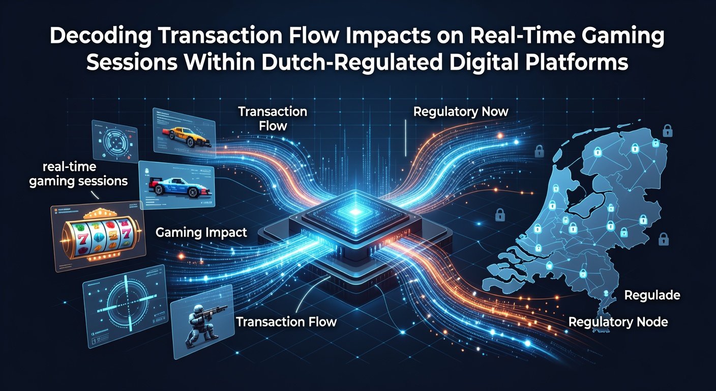 Illustratie van transactiestromen in realtime gaming op Nederlandse platforms
