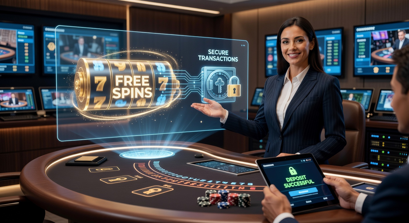 Diagram dat de verbinding toont tussen free spins activering en beveiligde transactiestromen over live dealer interfaces