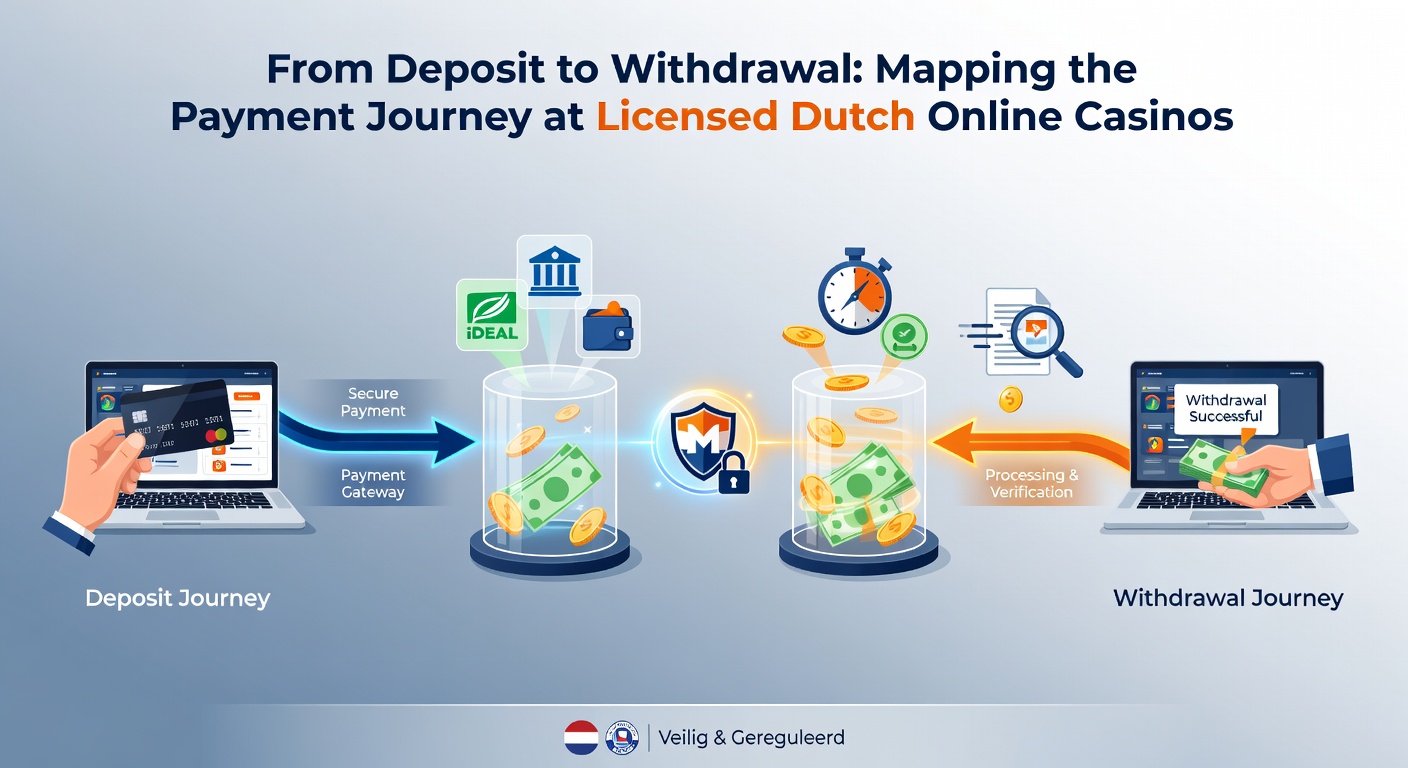 Overzicht van betaalopties bij een Nederlands online casino, met iDEAL en bankoverschrijvingen in focus