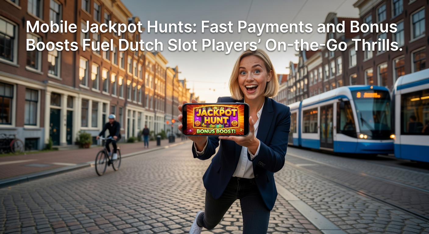 Smartphone scherm toont succesvolle iDEAL uitbetaling van jackpot winst bij een Nederlands online casino, met klok die minder dan twee minuten aangeeft