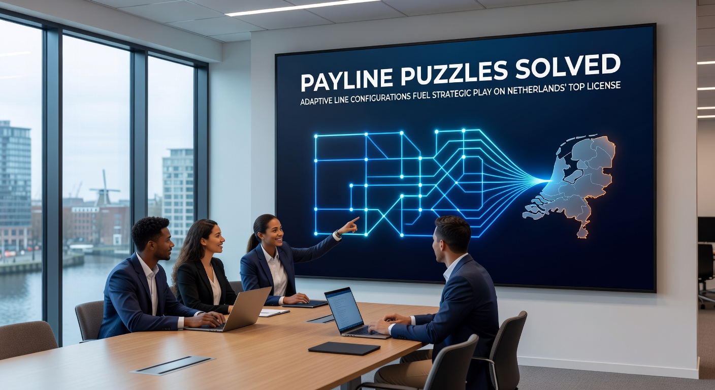 Close-up van een mobiel slotspel met adaptive paylines in actie, highlightend strategische lijnkeuzes op een Nederlands KSA-platform
