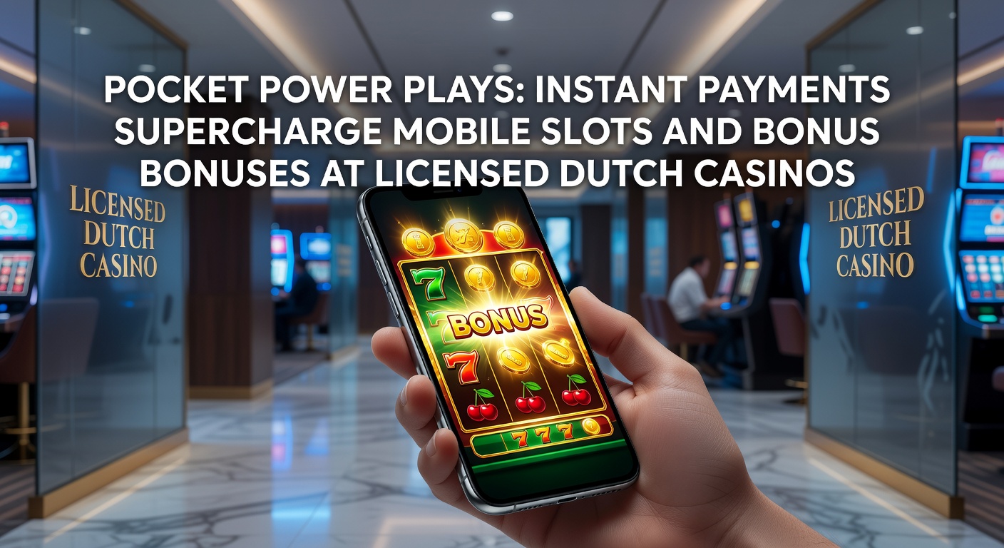 Speler geniet van mobiele slots met instant betalingen op een smartphone bij een Nederlands casino-app