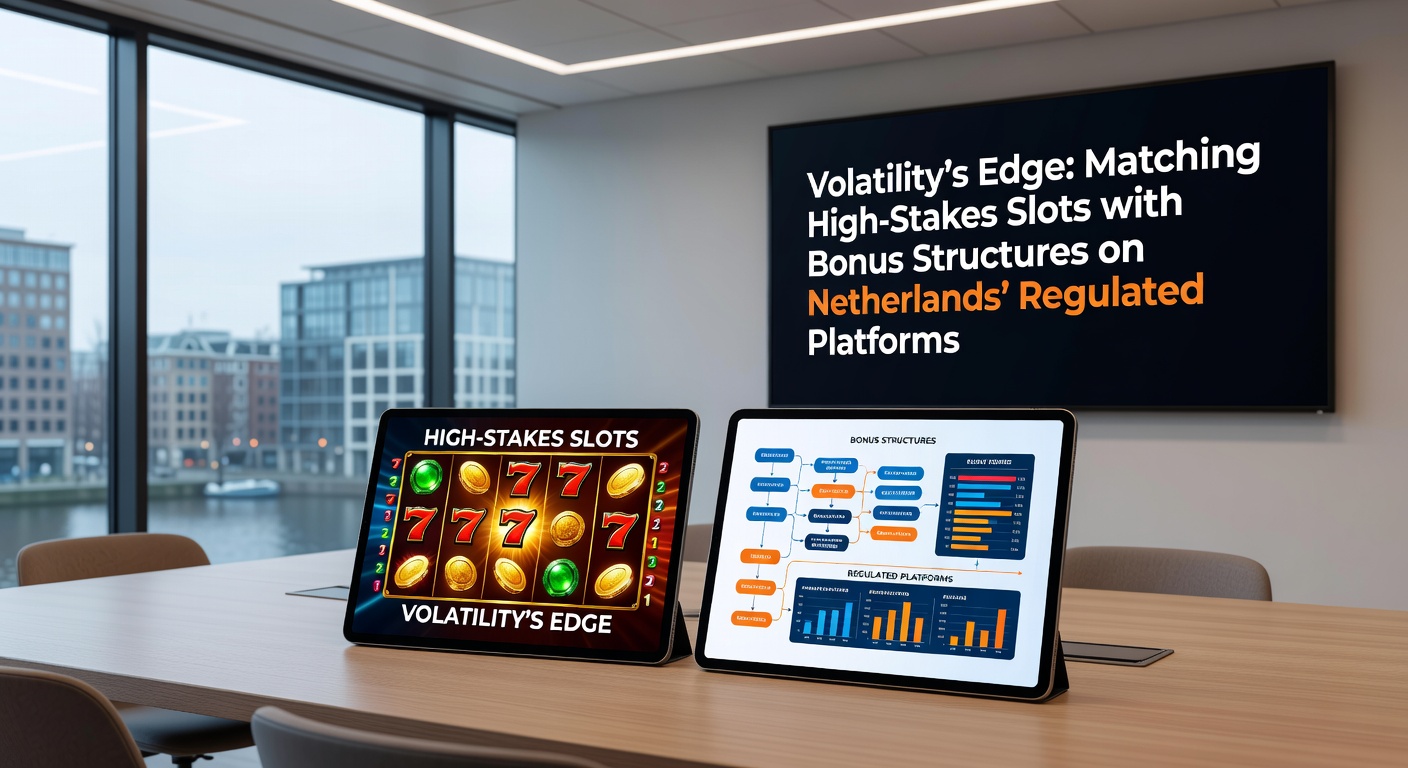 Voorbeeld van een high-volatility slot bonusronde met multipliers en free spins op een Nederlands casino platform